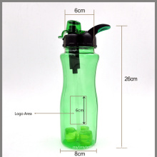 800ml Best Seller Recycle Carbon Filter Water Bottle, BPA Free Sports Water Bottle